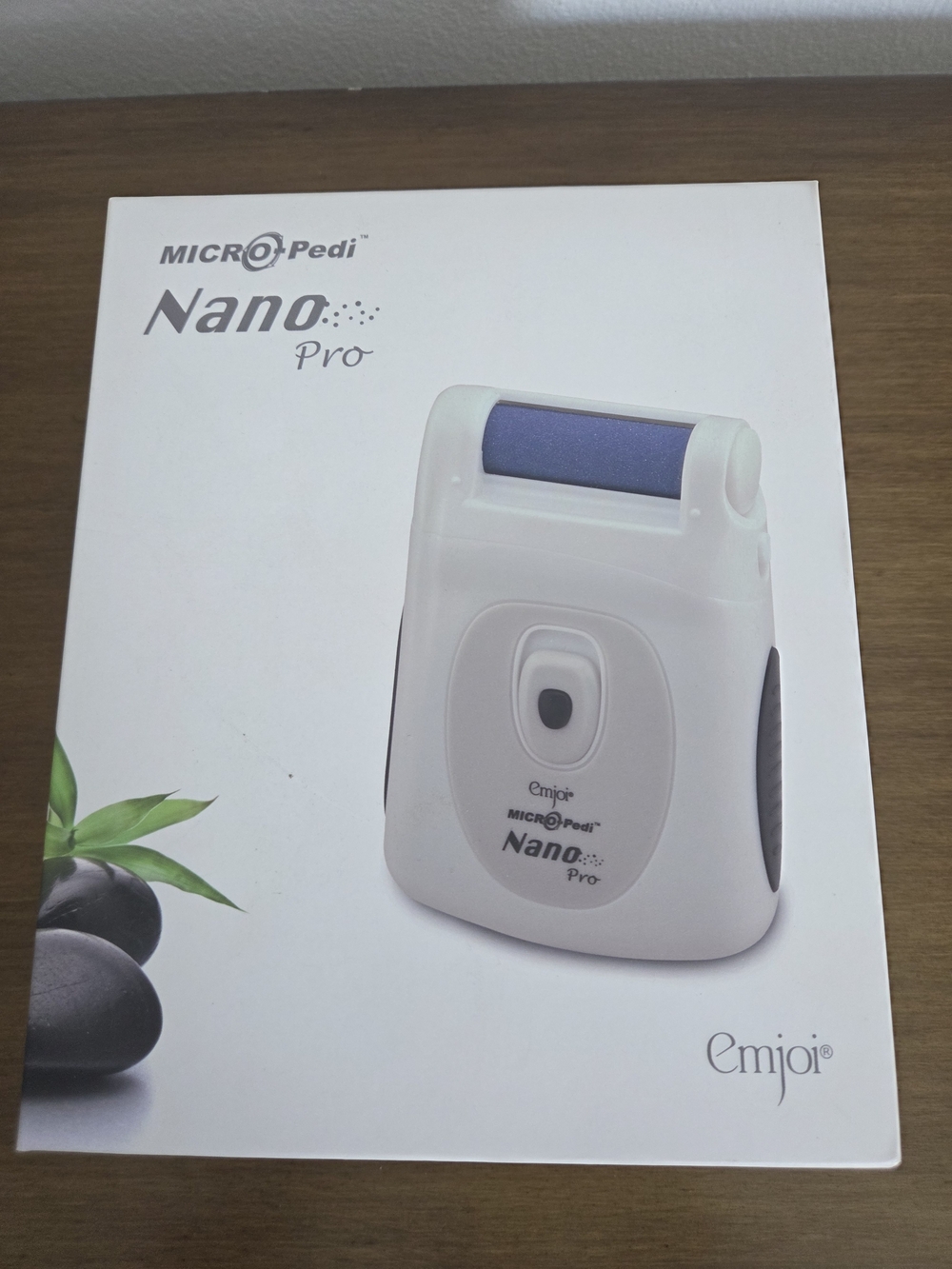 Nano Pro Electric Foot File in White and Blue by Nano